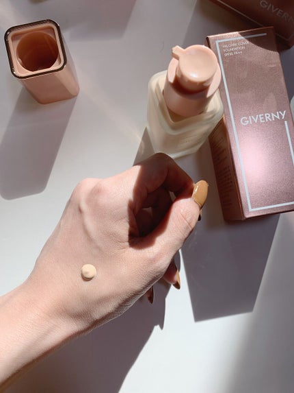 密着カバーファンデーション/GIVERNY/リキッドファンデーションを使ったクチコミ(2枚目)