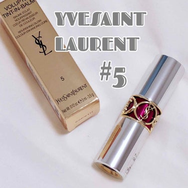 YVES SAINT LAURENT BEAUTE ヴォリュプテ ティントインバームのクチコミ「❣️YVESAINT LAURENT❣️
ヴォリュプテティントインバーム☪︎*｡꙳
<￥430.....」（1枚目）