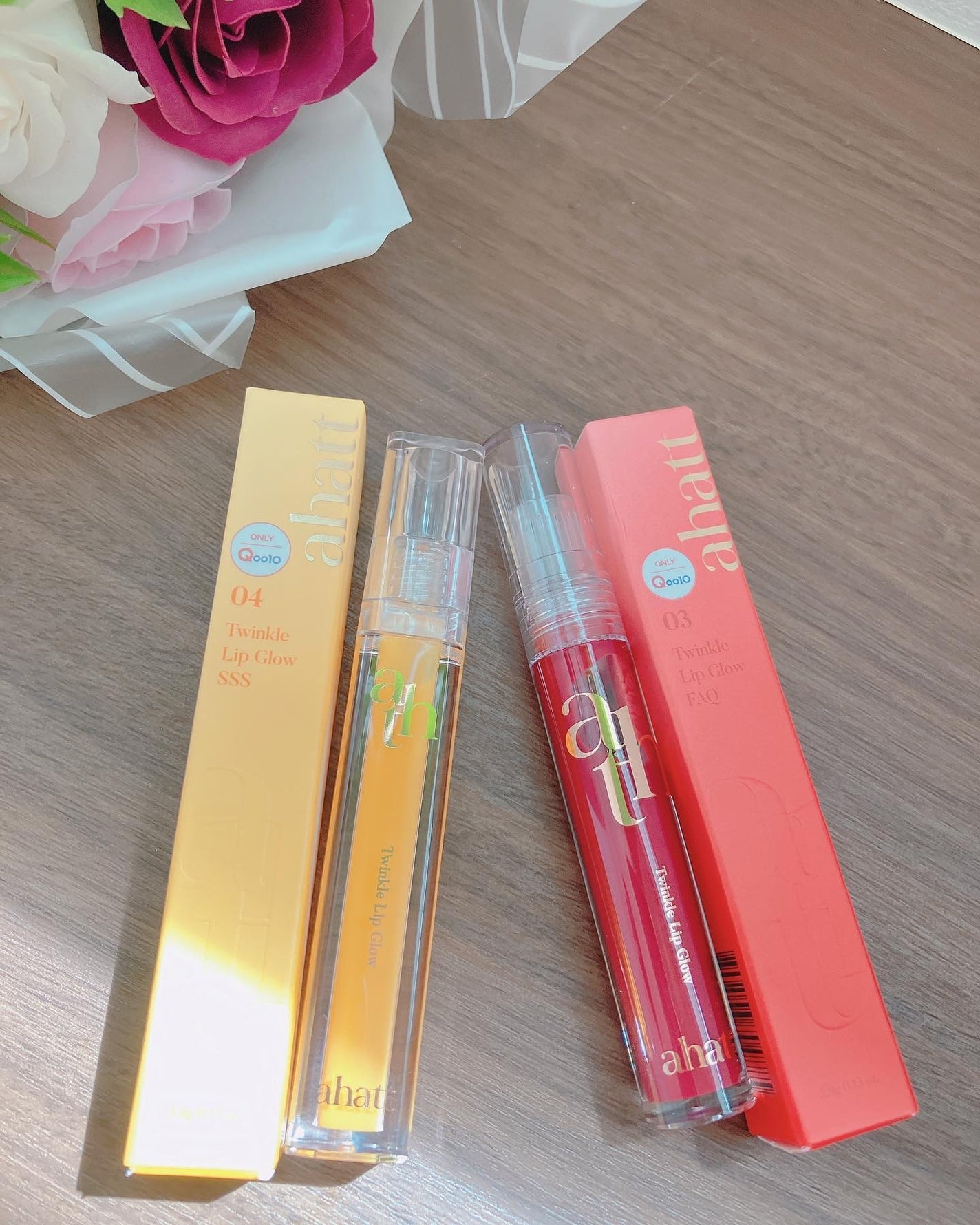 トゥインクルリップグロウ/ahatt/リップグロスを使ったクチコミ(7枚目)