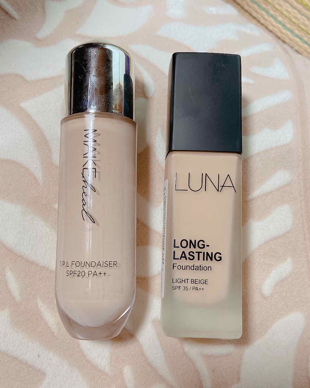 ロングラスティングファンデーション/LUNA/リキッドファンデーションを使ったクチコミ（1枚目）