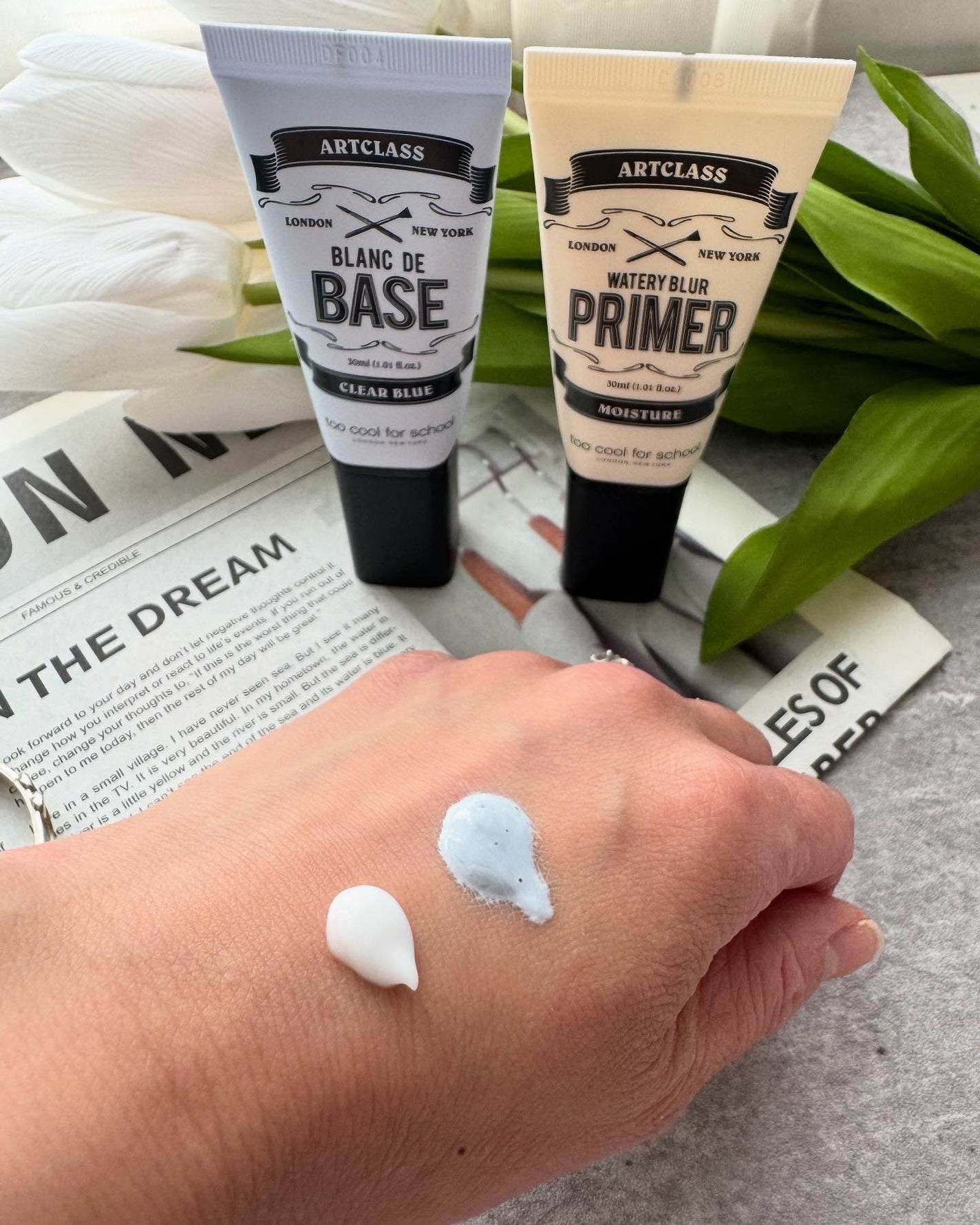 しっとり&なめらかウォータリーブラープライマー/too cool for school/化粧下地を使ったクチコミ(3枚目)