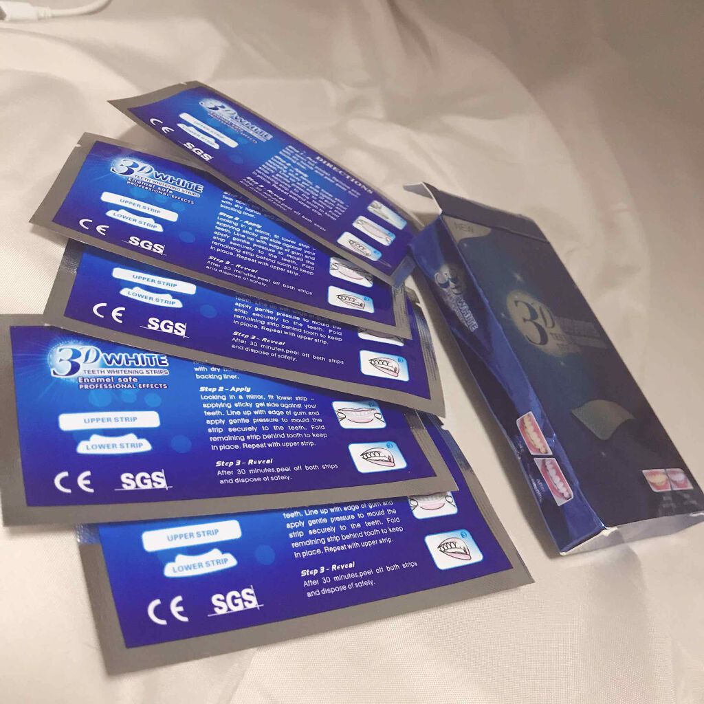 クレスト3Dホワイトニング ホワイトストリップ プロフェッショナル エフェクツ/クレスト/その他オーラルケアを使ったクチコミ（1枚目）