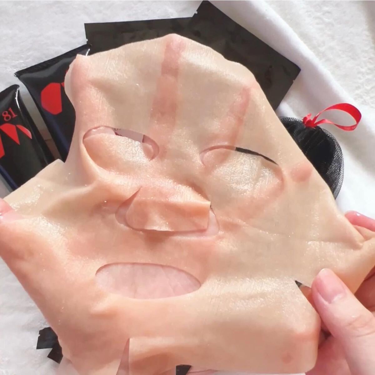 81マテラ フェイスパック/MATERRA81/シートマスク・パックを使ったクチコミ(4枚目)