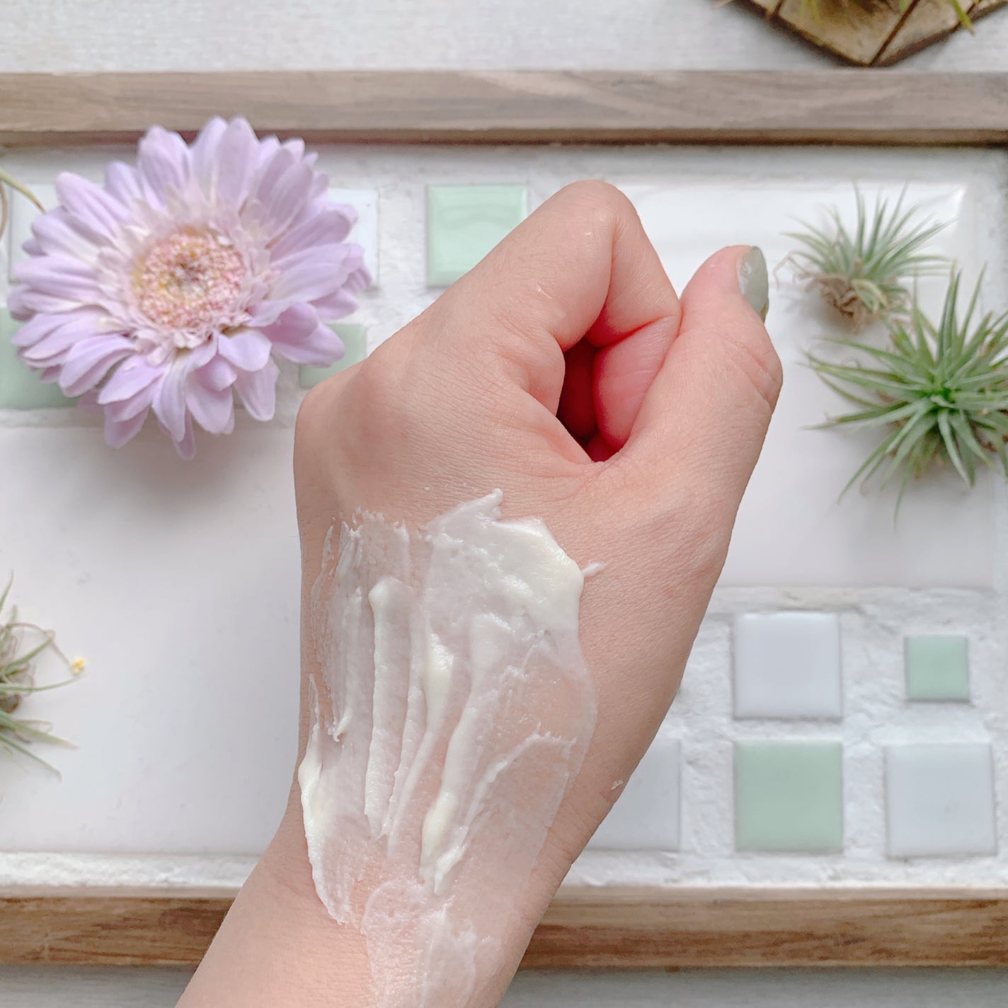 skinmarche WAOPLUS プラントベースミルクブースターマスク/ブレーンコスモス/洗い流すパック・マスクを使ったクチコミ(5枚目)