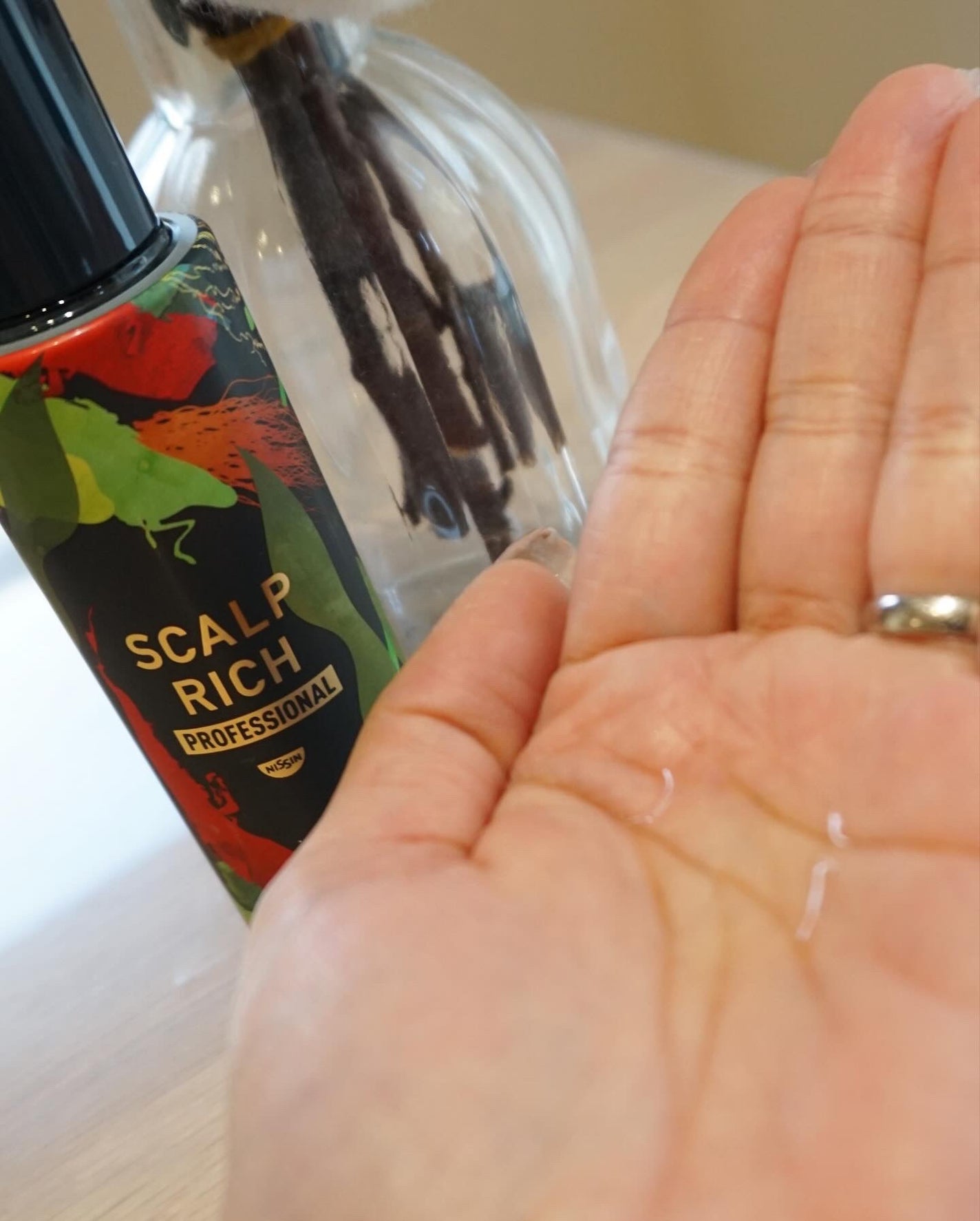 スカルプリッチ プロフェッショナル/日清食品/頭皮ローションを使ったクチコミ(2枚目)