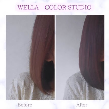 ウエラ カラースタジオ クリームタイプヘアカラー/ウエラ/ヘアカラーを使ったクチコミ(5枚目)