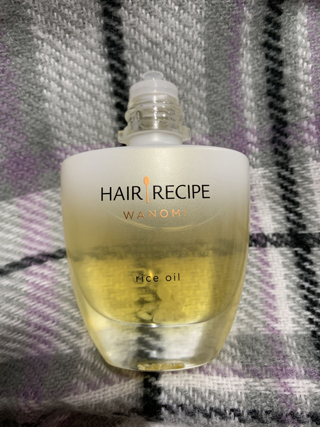 さらとろライスオイル(洗い流さないトリートメント)/WANOMI/ヘアオイルを使ったクチコミ（2枚目）