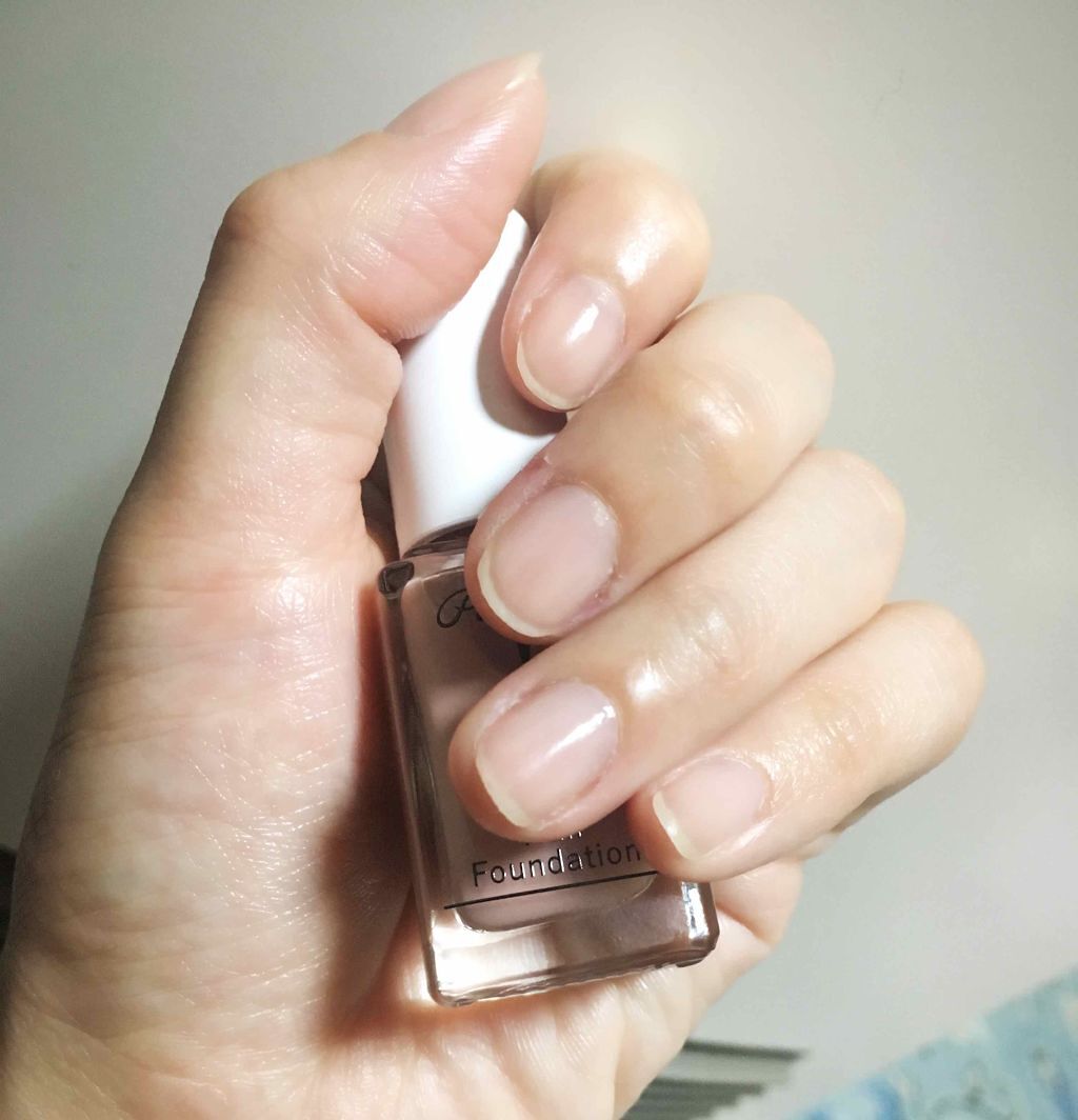 ネイルファンデーション/パラドゥ/マニキュアを使ったクチコミ（2枚目）