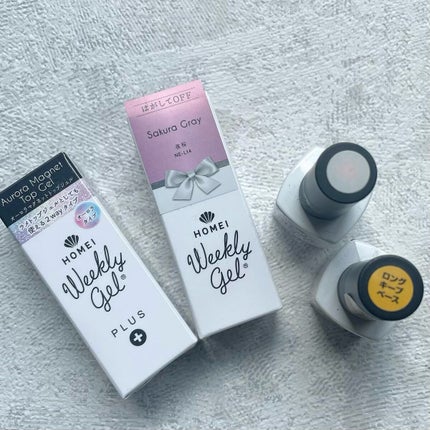 ウィークリージェル/HOMEI/ジェルネイルを使ったクチコミ(5枚目)