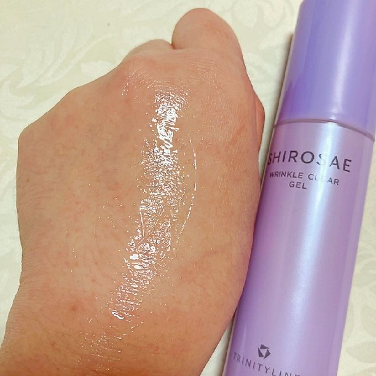 シロサエ リンクルクリアジェル /トリニティーライン/オールインワン化粧品を使ったクチコミ(9枚目)