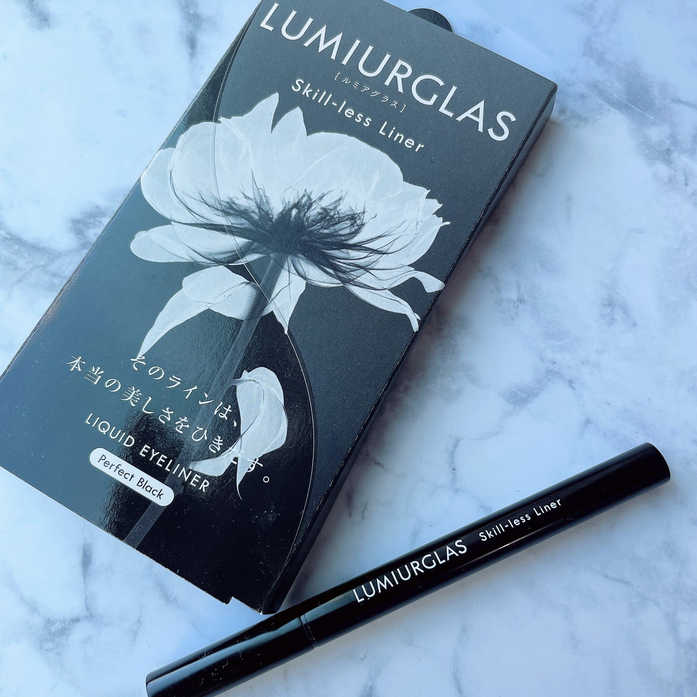 スキルレスライナー/LUMIURGLAS/リキッドアイライナーを使ったクチコミ(1枚目)