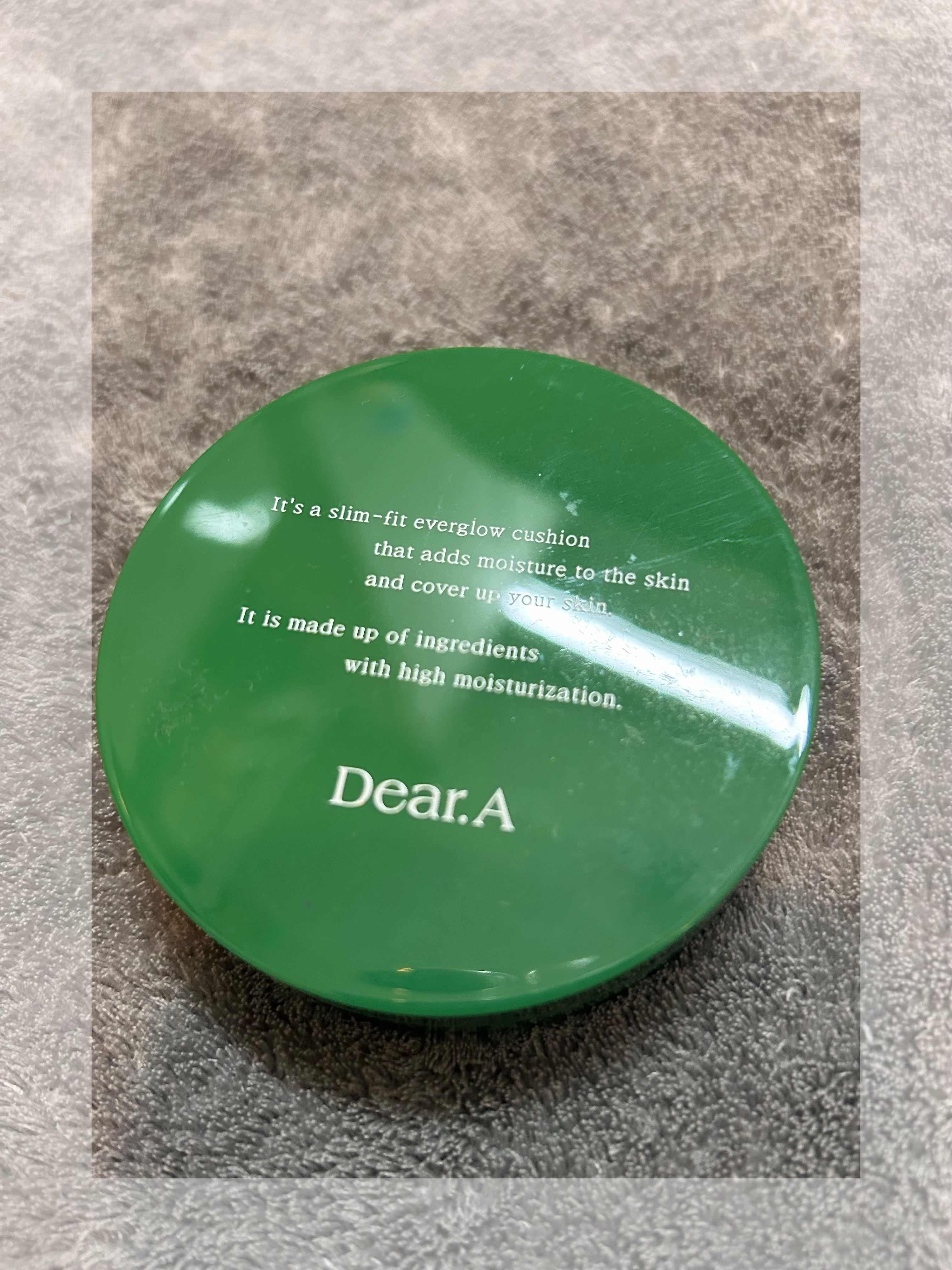 スリムフィットエバーグロウクッション 21バニラ/Dear.A/クッションファンデーションを使ったクチコミ（1枚目）