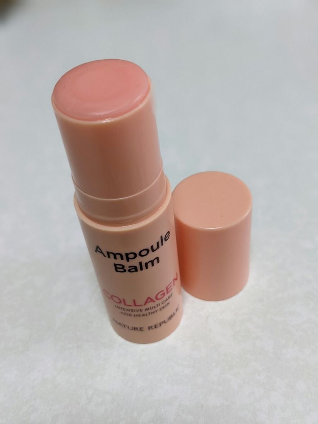 スティック美容液(コラーゲン)/ネイチャーリパブリック/フェイスバームを使ったクチコミ(2枚目)