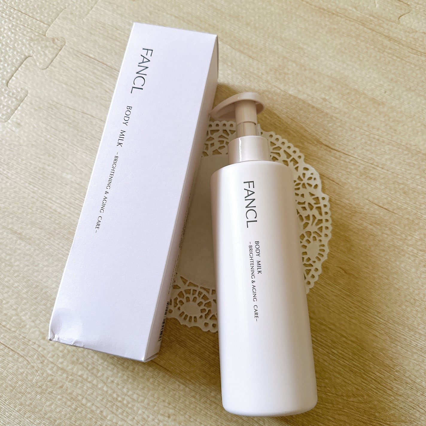 ボディミルク ブライトニング&エイジングケア<医薬部外品>/ファンケル/ボディミルクを使ったクチコミ(2枚目)