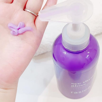 シースルーグロスシャンプー/トリートメント/rasica/市販シャンプーを使ったクチコミ(3枚目)