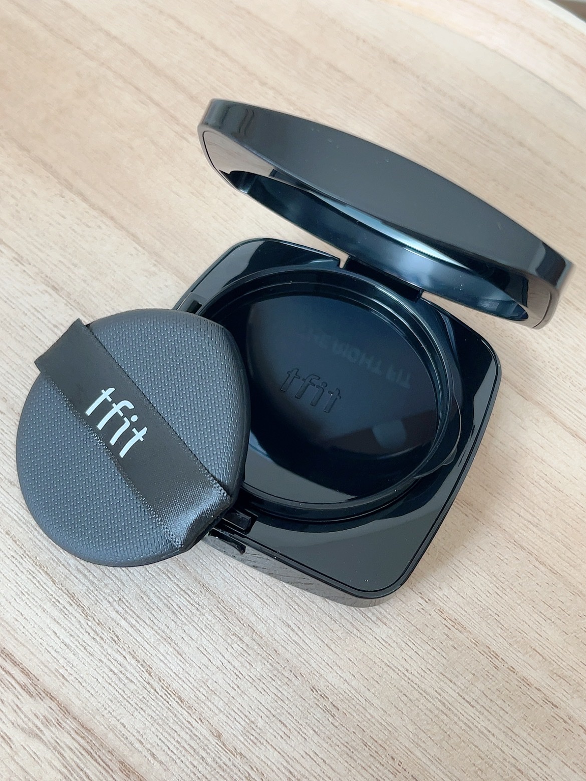 レイヤリングフィット グロークッションEX/TFIT/クッションファンデーションを使ったクチコミ（2枚目）