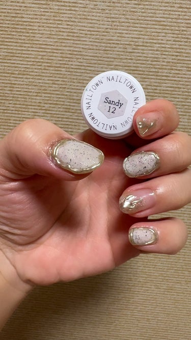 NAILTOWN アイシングジェルのクチコミ「セルフネイル🫶

#セルフネイル ..」（1枚目）