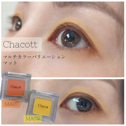 マルチカラーバリエーション マット/チャコット・コスメティクス/単色アイシャドウを使ったクチコミ(1枚目)