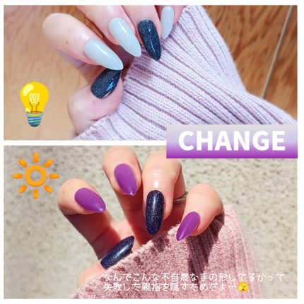 SUNNY RECIPE COLOR CHANGE GEL NAIL/SUNNY RECIPE/ãã€ã«ã·ãŒã«ã䜿ã£ãã¯ãã³ãïŒ2æç®ïŒ