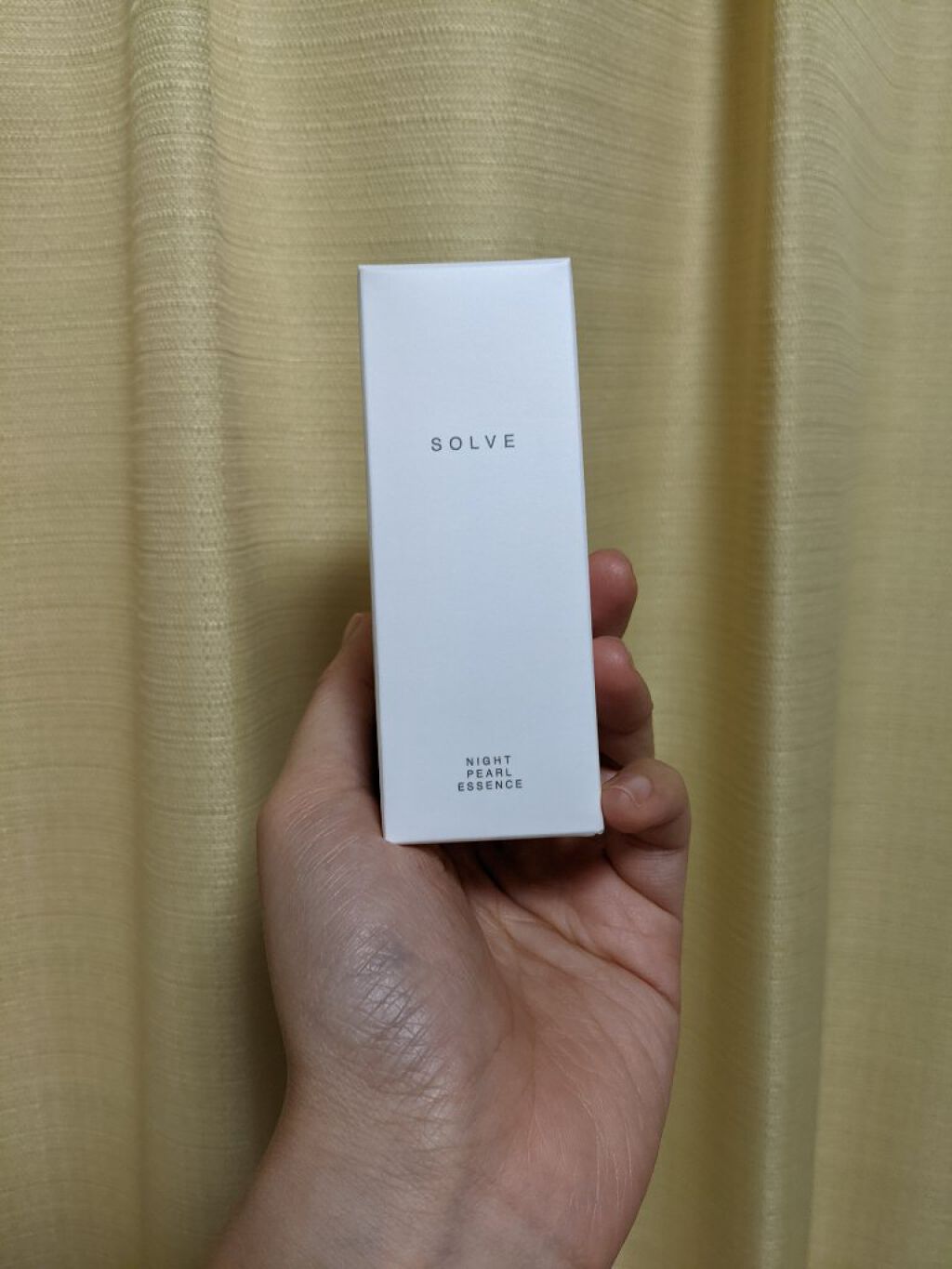 ナイトパールエッセンス/SOLVE/美容液を使ったクチコミ（1枚目）