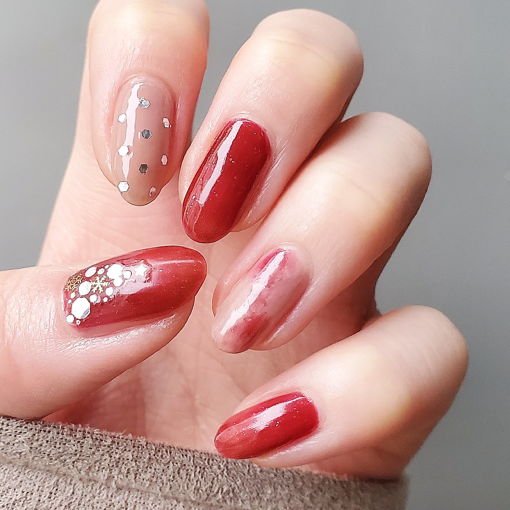 TONE DROP ネイルポリッシュ 026 Poison Apple/D-UP/マニキュアを使ったクチコミ（2枚目）