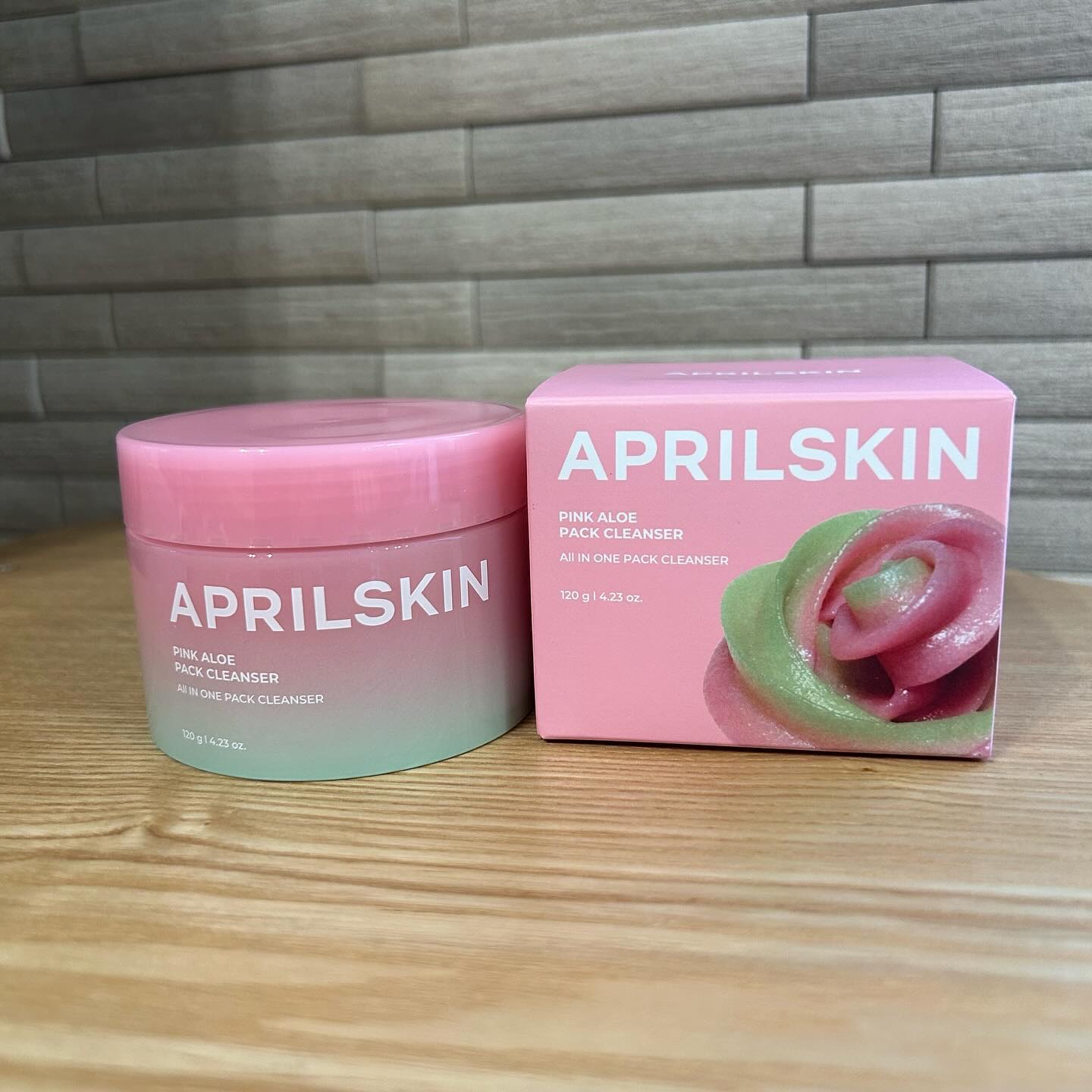 ピンクアロエメレンゲクレンザー/APRILSKIN/その他洗顔料を使ったクチコミ（3枚目）