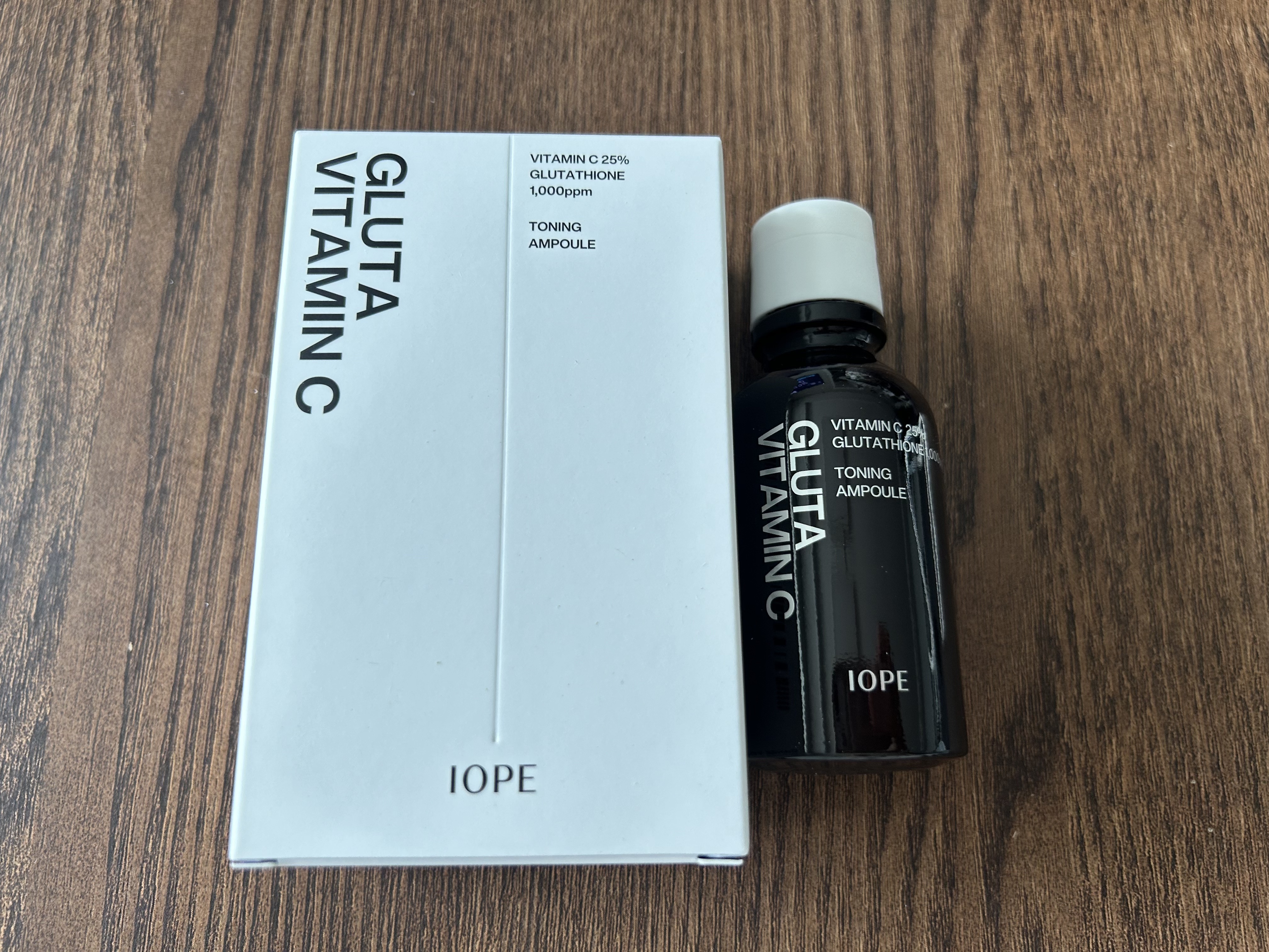 グルタ ビタミンC トーニング アンプル/IOPE/美容液を使ったクチコミ（1枚目）