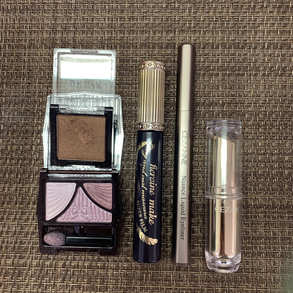 UR GLAM　POWDER EYESHADOW ショコラブラウン〈パール〉/U R GLAM/単色アイシャドウを使ったクチコミ（3枚目）