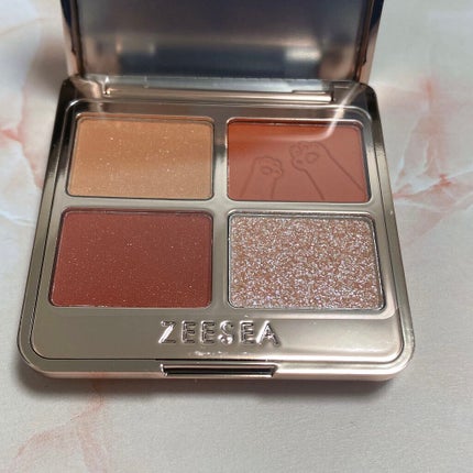 アニマルアイシャドウ(4シェード)/ZEESEA/アイシャドウパレットを使ったクチコミ(2枚目)