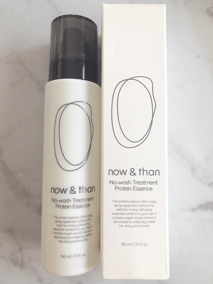 ノーウォッシュトリートメントプロテインエッセンス/now & than(ナウアンドダン)/ヘアミストを使ったクチコミ(1枚目)