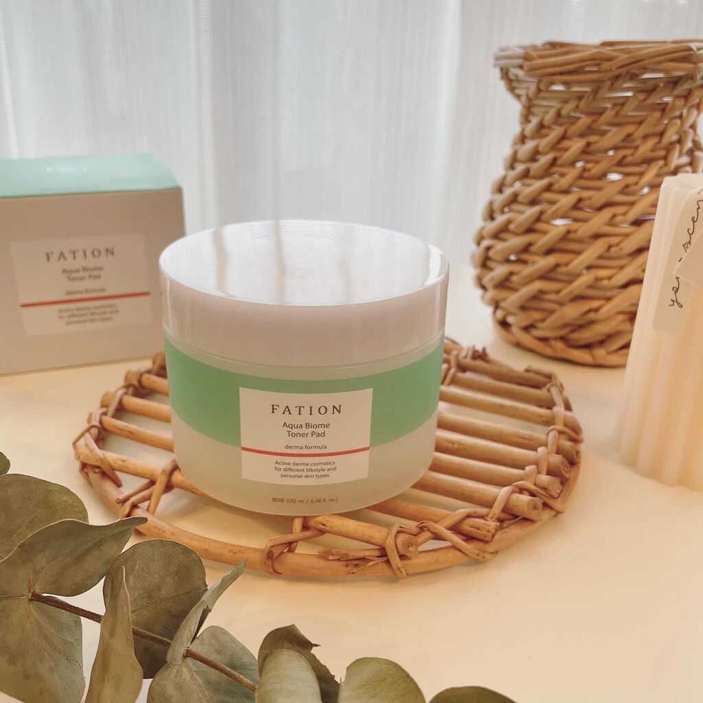 @fationjapan 様の
【アクア バイオーム トナー パッド】
をお試しさせていただきました😌

＼特許バイオームと弱酸性で満たす／

韓国ダーマ化粧品ブランドである『パティオン／FATION』が日本初上陸しました✨

ブランドを