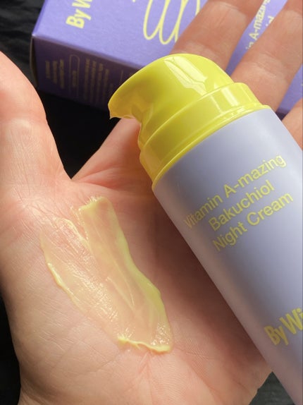 ビタミンA-mazingバクチオールナイトクリーム/By Wishtrend/フェイスクリームを使ったクチコミ(3枚目)