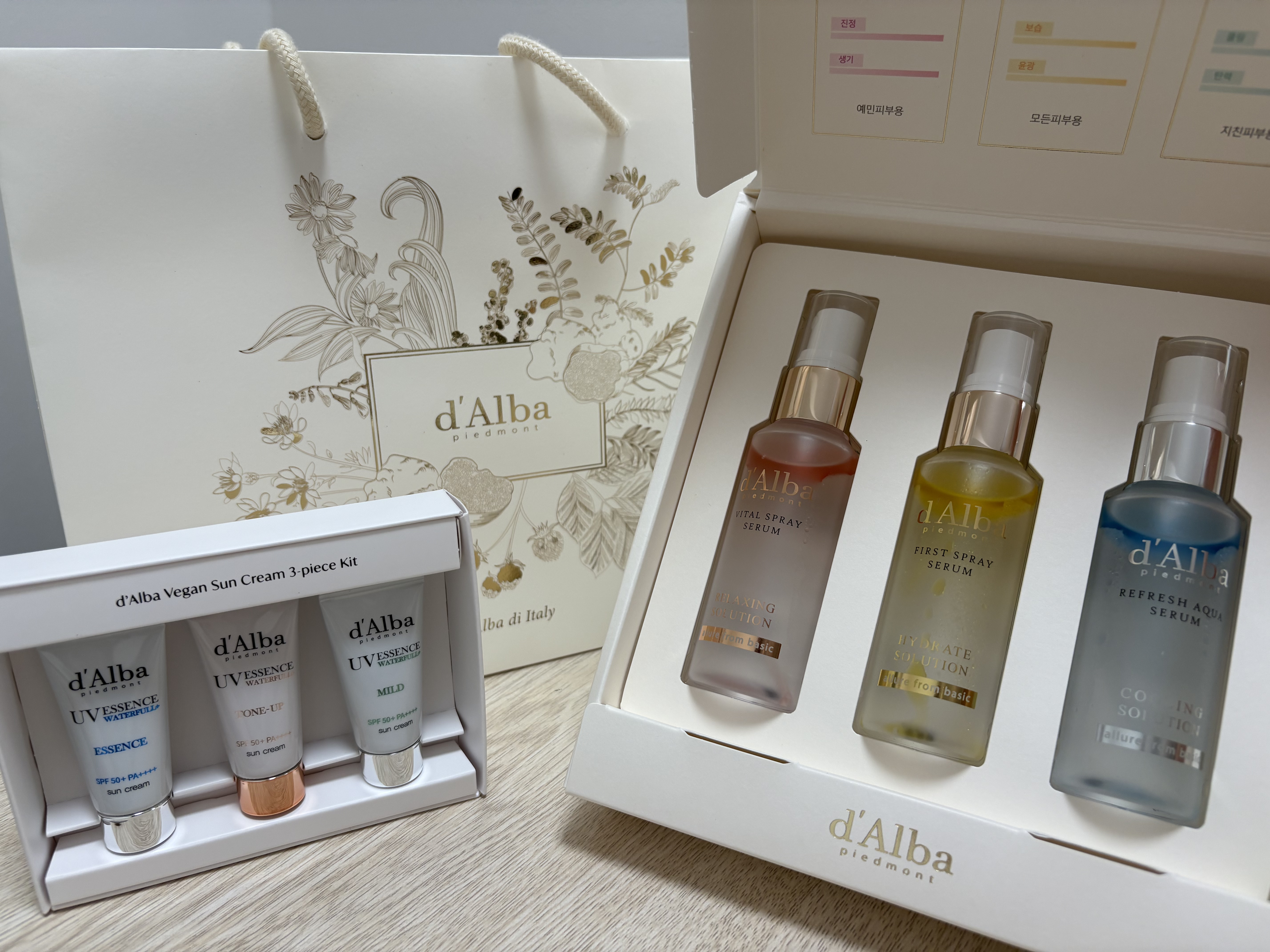 ダルバ ホワイトトリュフファーストスプレーセラム/ダルバ/ミスト状化粧水を使ったクチコミ（1枚目）