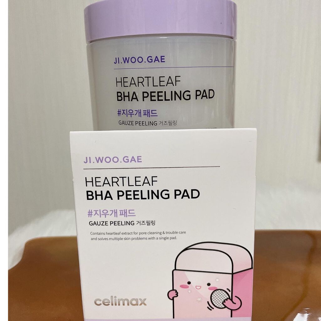 BHA消しゴムピーリングパッド/celimax/トナーパッドを使ったクチコミ（2枚目）