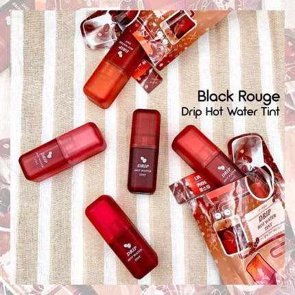 ドリップホットウォーターティント/BLACK ROUGE/リップティントを使ったクチコミ(2枚目)