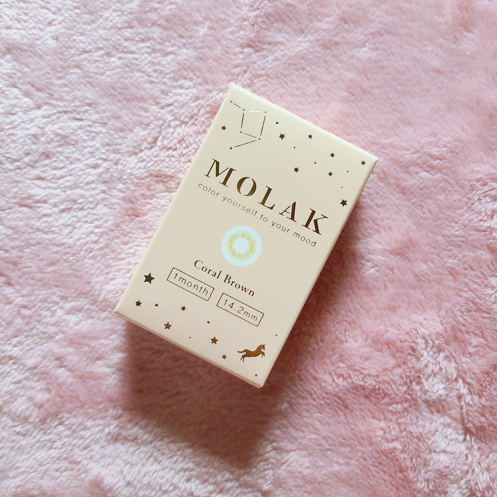 MOLAK 1month コーラルブラウン/MOLAK/１ヶ月（１MONTH）カラコンを使ったクチコミ（2枚目）