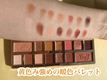 テディ ベア アイシャドウ パレット/Too Faced/アイシャドウパレットを使ったクチコミ（2枚目）