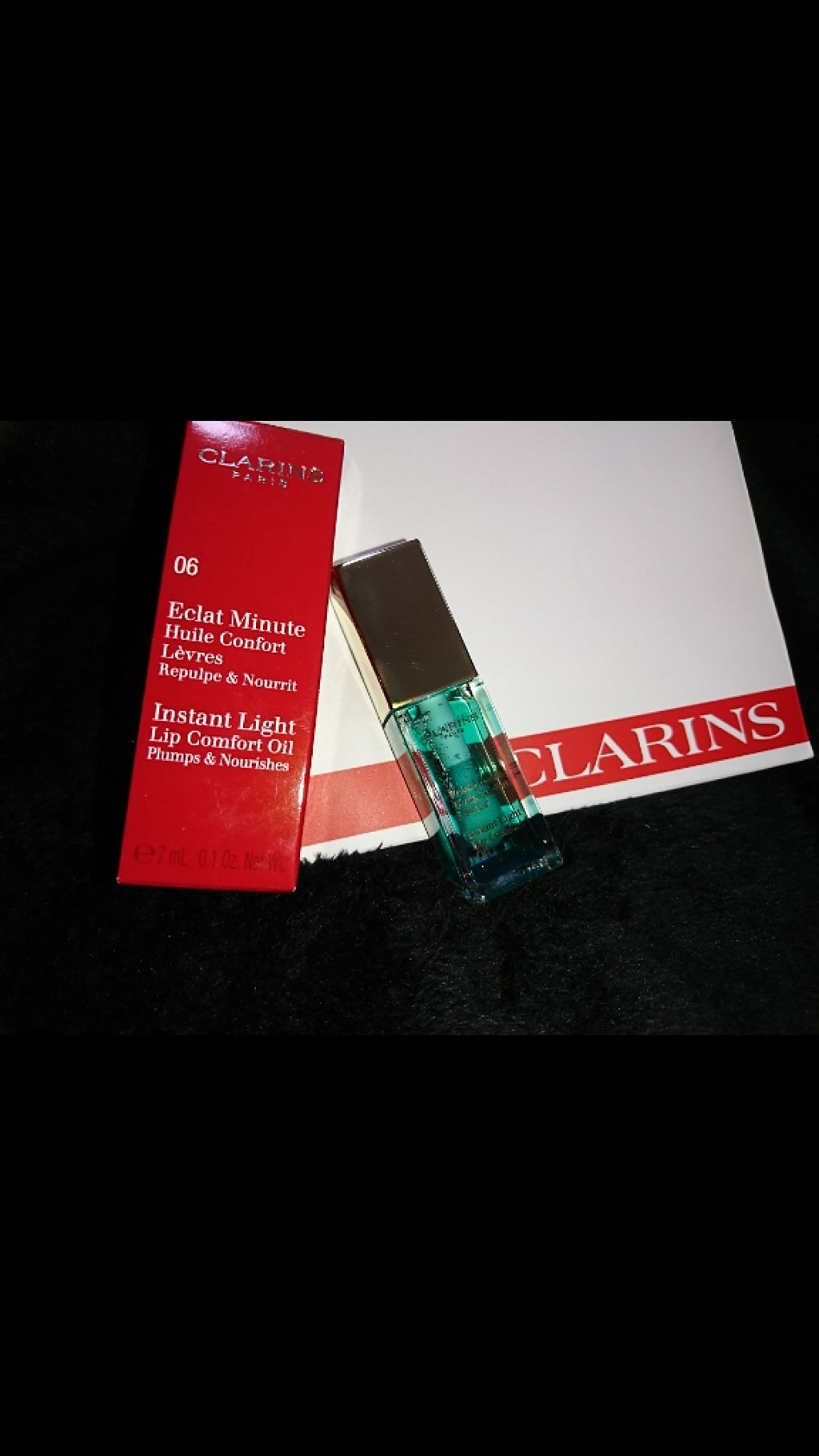 コンフォート リップオイル  06 mint/CLARINS/リップグロスを使ったクチコミ（1枚目）