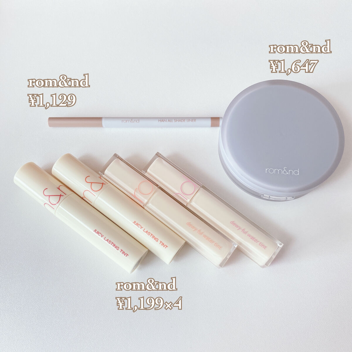 ジューシーラスティングティント/rom&nd/リップティントを使ったクチコミ（3枚目）