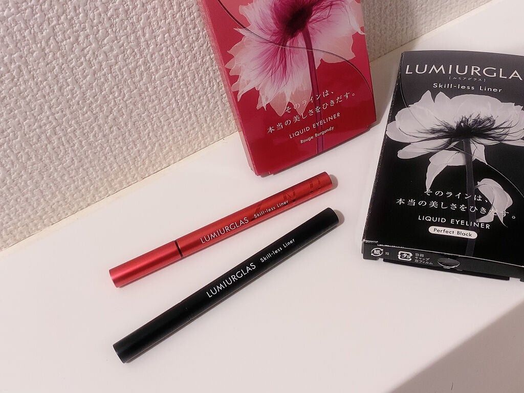 スキルレスライナー/LUMIURGLAS/リキッドアイライナーを使ったクチコミ(2枚目)