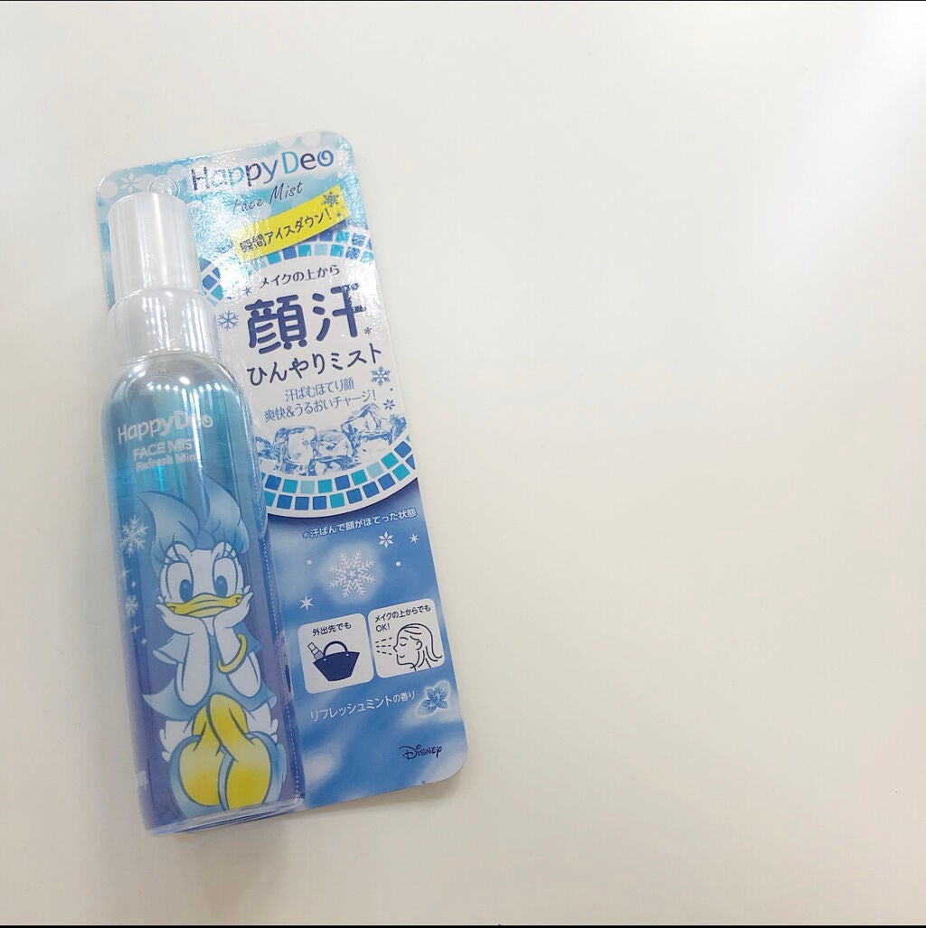 ハッピーデオ フェイスミスト リフレッシュミント マンダム