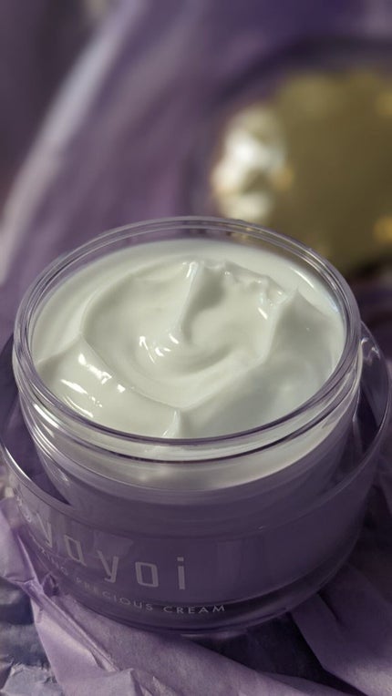 モイスチャライジングプレシャスフェイスクリーム/yayoi/フェイスクリームを使ったクチコミ(2枚目)