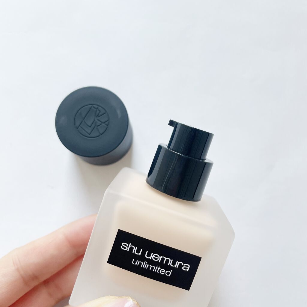 (旧)アンリミテッド ラスティング フルイド/shu uemura/リキッドファンデーションを使ったクチコミ(3枚目)