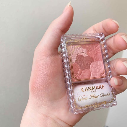 グロウフルールチークス/キャンメイク/パウダーチークを使ったクチコミ(3枚目)