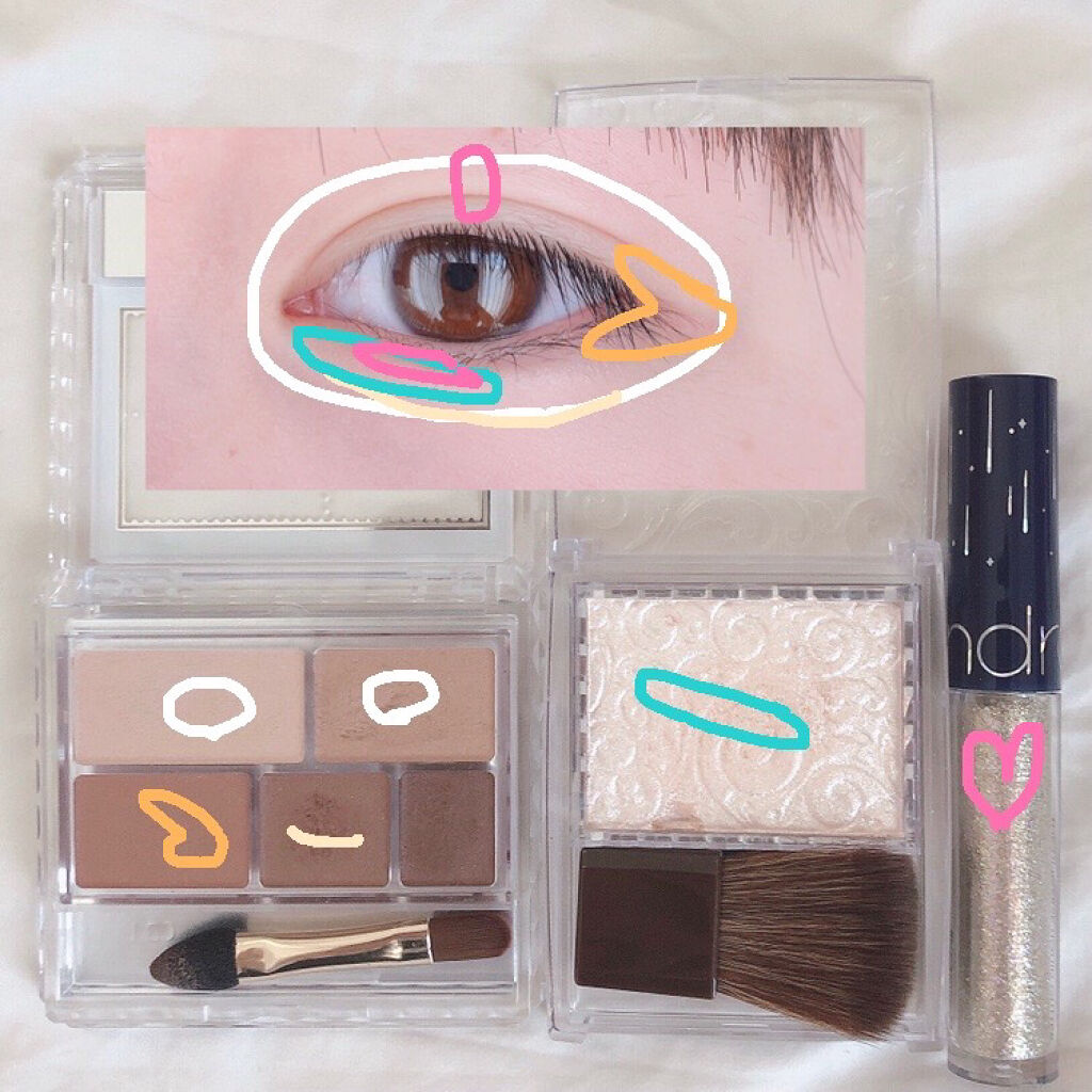 パーフェクトマルチアイズ/キャンメイク/アイシャドウパレットを使ったクチコミ（2枚目）