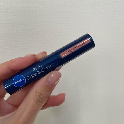 ニベア リッチケア&カラーリップ/ニベア/リップクリームを使ったクチコミ(1枚目)
