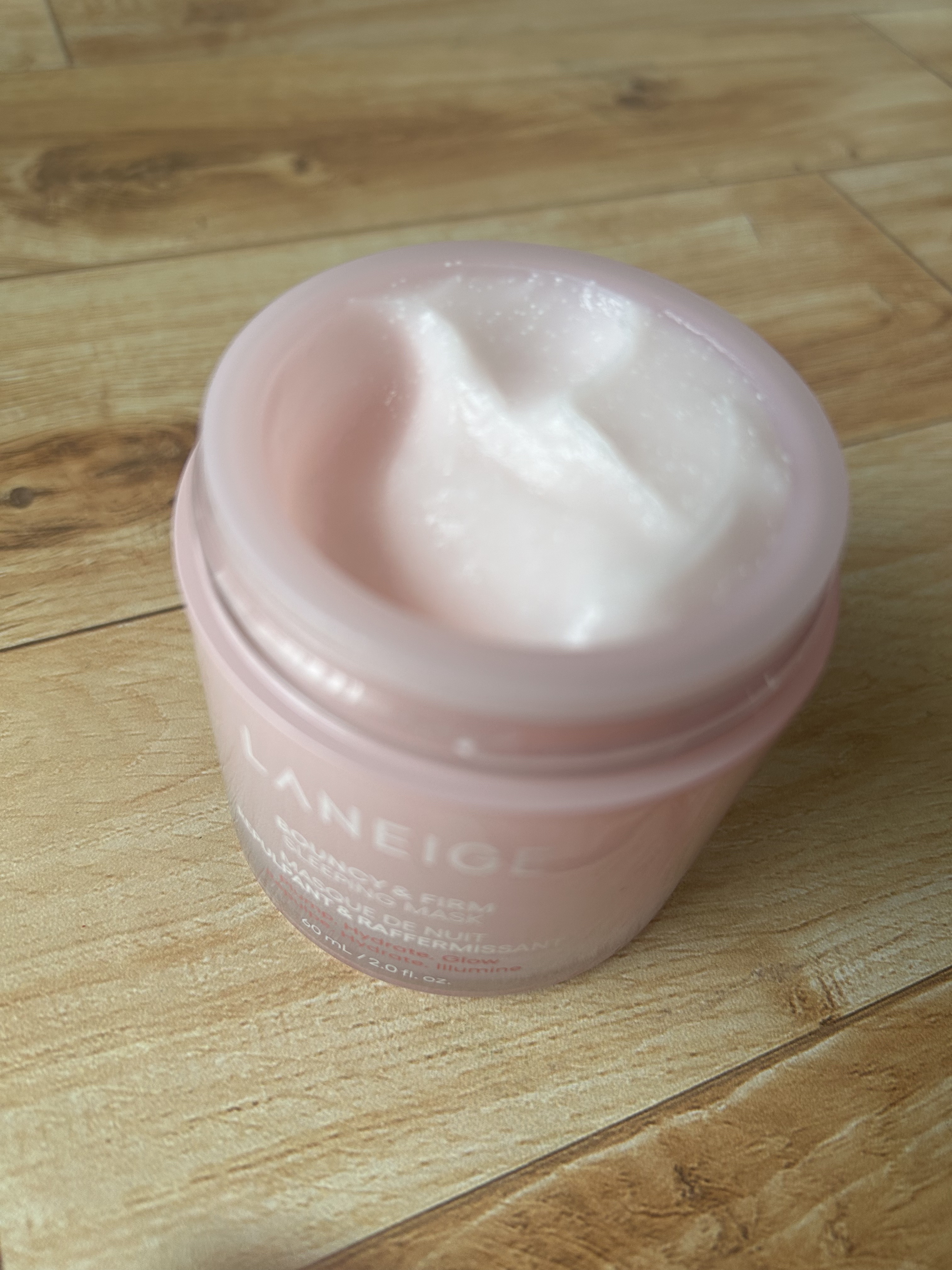 バウンシースリーピングマスク/LANEIGE/フェイスクリームを使ったクチコミ（1枚目）