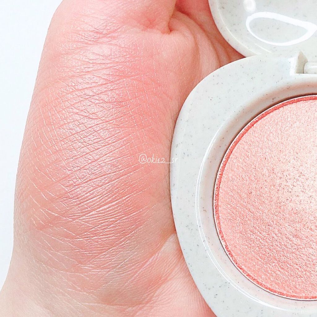 プリズムライトブラッシャー/the SAEM/パウダーチークを使ったクチコミ(4枚目)