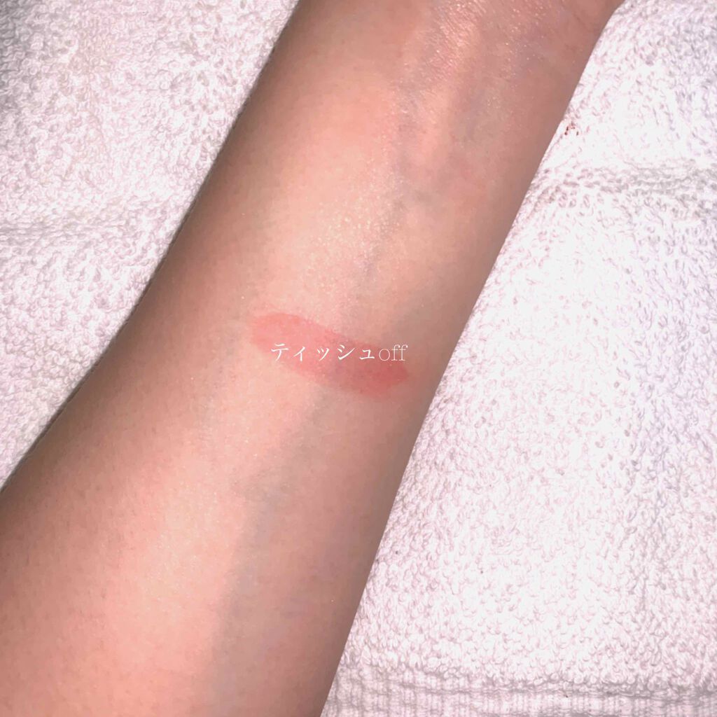 ジューシーラスティングティント/rom&nd/リップティントを使ったクチコミ（3枚目）