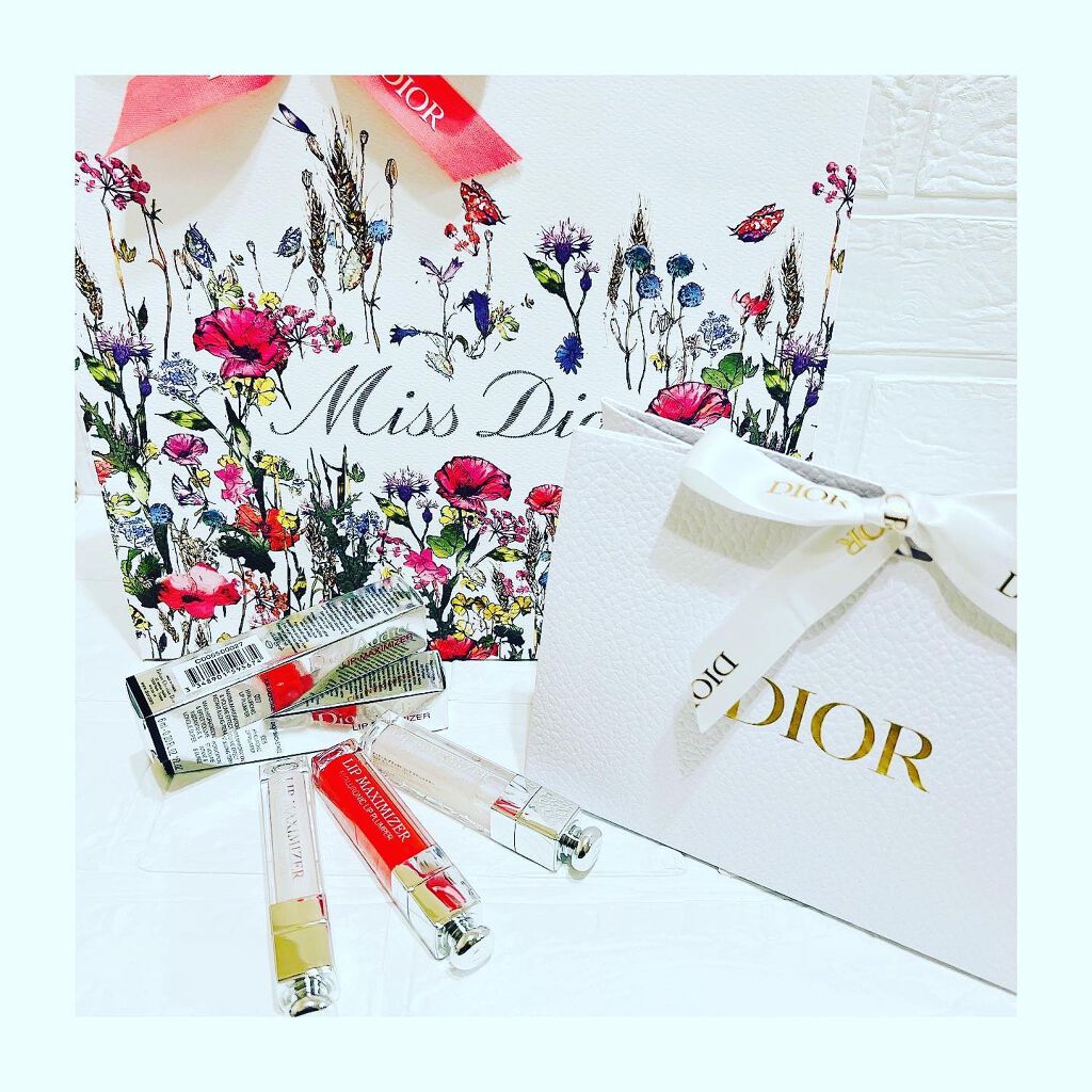 【旧】ディオール アディクト リップ マキシマイザー 028  トパーズ (数量限定色)（生産終了）/Dior/リップグロスを使ったクチコミ（3枚目）